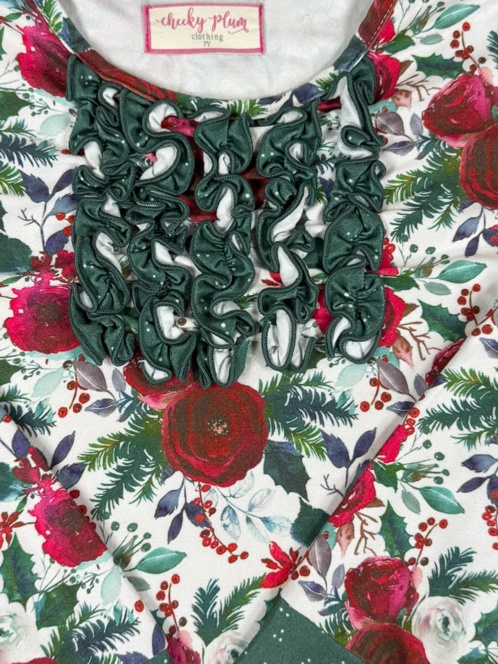 CHEEKY PLUM Fleece Christmas Pajama Set - 7